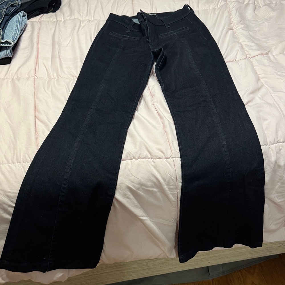 Express Dark Denim Trousers